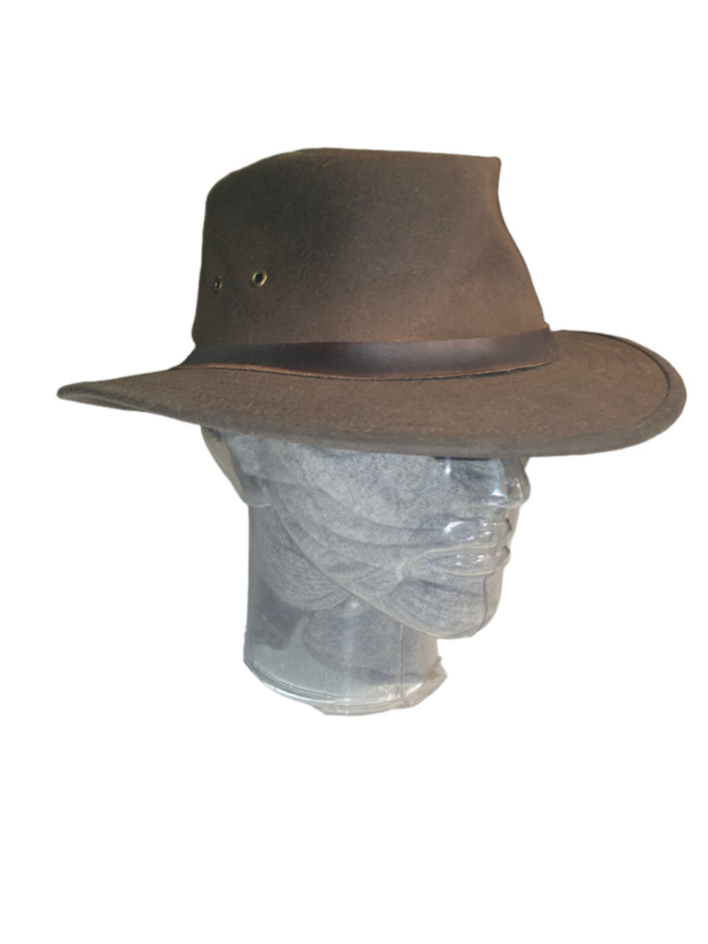 Men's The Australian Outback Collection Brown Fedora Hat One Size